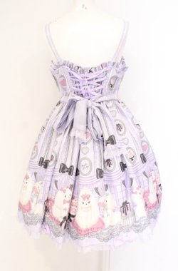 画像3: Angelic Pretty / Princess Puppyジャンパースカート  ラベンダー O-25-07-31-1133-AP-OP-OW-OS