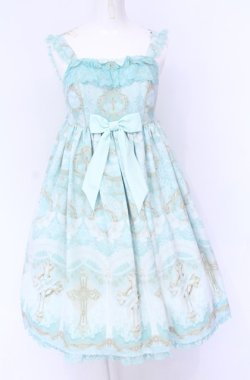画像1: Angelic Pretty / Celestial SpecialジャンパースカートSet  ミント O-25-07-31-1134-AP-OP-OW-OS