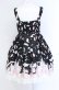 画像3: Angelic Pretty / Milky　PlanetリボンジャンパースカートSet  クロ O-25-07-31-1135-AP-OP-OW-OS (3)