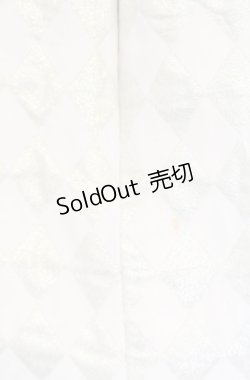 画像4: Emily Temple cute / ダイヤ柄ラメジャガードドレス  アイボリー O-25-07-31-1139-ET-OP-OW-OS