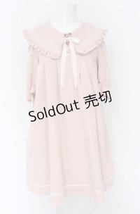 Amavel / いちご摘みの肩あきAラインワンピース  ピンク O-25-07-31-1141-CA-OP-IG-OS