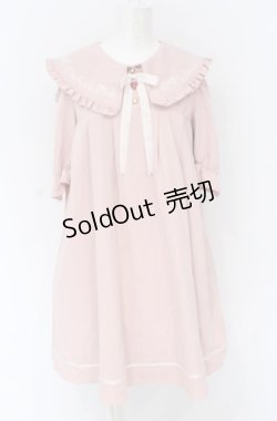 画像1: Amavel / いちご摘みの肩あきAラインワンピース  ピンク O-25-07-31-1141-CA-OP-IG-OS