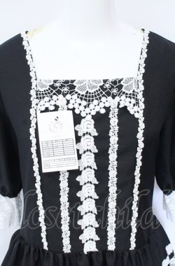 画像2: marcHenTica / プリモドールワンピース エルフサイズ クロ×シロ O-25-07-31-1145-LO-OP-OW-OS
