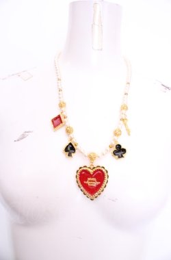 画像2: BABY,THE STARS SHINE BRIGHT / HEART TRUMPネックレス  ゴールド O-25-07-31-1014-BA-AC-OW-OS