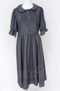 m petit by misako / NINA'sコラボワンピース LL クロ O-25-07-31-1150-LO-OP-OW-OS