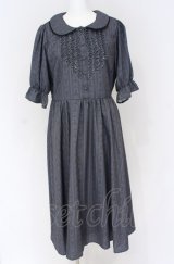 m petit by misako / NINA'sコラボワンピース LL クロ O-25-07-31-1150-LO-OP-OW-OS