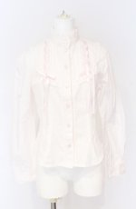 画像1: BABY,THE STARS SHINE BRIGHT / スピンドールブラウス  ピンク O-25-07-31-1155-BA-BL-OW-OS (1)