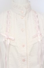 画像2: BABY,THE STARS SHINE BRIGHT / スピンドールブラウス  ピンク O-25-07-31-1155-BA-BL-OW-OS (2)