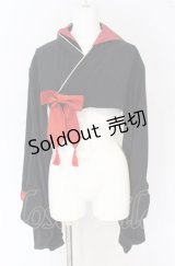 metamorphose / フード付き着物袖ボレロ 1 クロ O-25-07-31-1159-ME-JA-OW-OS