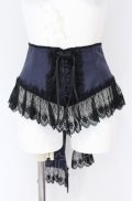 Enchantlic Enchantilly / チュールレースリボンコルセット  ネイビー O-25-07-31-1162-LO-TO-OW-OS