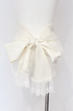 画像3: Enchantlic Enchantilly / チュールレースリボンコルセット  アイボリー O-25-07-31-1163-LO-TO-OW-OS