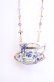 画像1: Enchantlic Enchantilly / すみれのティーカップネックレス  ラベンダー O-25-07-31-1018-LO-AC-OW-OS (1)
