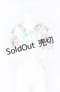 Royal Princess Alice / Rococo Rose Cat ケープ  ミント O-25-07-31-1167-LO-TO-OW-OS