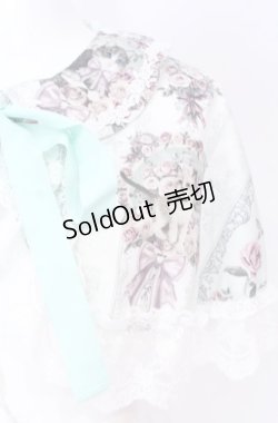 画像2: Royal Princess Alice / Rococo Rose Cat ケープ  ミント O-25-07-31-1167-LO-TO-OW-OS