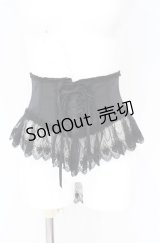 Enchantlic Enchantilly / チュールレースリボンコルセット  クロ O-25-07-31-1168-LO-TO-OW-OS