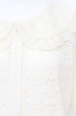 画像2: m petit by misako / AOKレースブラウス LL アイボリー O-25-07-31-1171-LO-BL-OW-ZT023 (2)