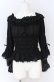 画像1: Vallee lys / Blossom Breeze Blouse  ブラック O-25-07-31-1172-GO-BL-OW-OS (1)