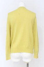 画像3: Jane Marple Dans Le Salon / Cotton silk layered cardigan カーディガン M イエロー×グリーン O-25-07-31-1182-JM-TO-IG-OS (3)