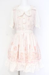 LIZ LISA / CandyJewelryBox柄ワンピース  ピンク O-25-07-31-1091-LO-OP-OW-OS