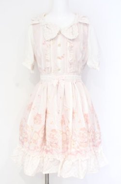 画像1: LIZ LISA / CandyJewelryBox柄ワンピース  ピンク O-25-07-31-1091-LO-OP-OW-OS