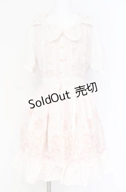 画像1: LIZ LISA / CandyJewelryBox柄ワンピース  ピンク O-25-07-31-1091-LO-OP-OW-OS