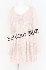 LIZ LISA / 木苺柄トップス  アカ系 O-25-07-31-1094-LO-TO-OW-OS