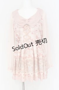 LIZ LISA / 木苺柄トップス  アカ系 O-25-07-31-1094-LO-TO-OW-OS