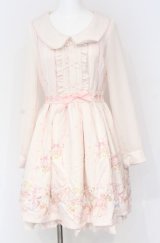 LIZ LISA / ラッピング柄ワンピース  ピンク O-25-07-31-1096-LO-OP-OW-OS