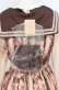 画像3: LIZ LISA / ストライプリボン柄ワンピース  ブラウン系 O-25-07-31-1099-LO-OP-OW-OS (3)