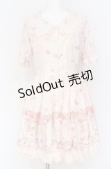 LIZ LISA / ドレスアップドール柄ワンピース 0 ピンク O-25-07-31-1203-LO-TO-OW-OS