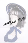 metamorphose / ゴブランブーケボンネット  ブルー×キナリ O-25-07-31-1003-ME-AC-OW-ZT-K004