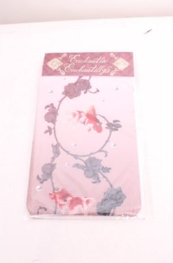 画像1: Enchantlic Enchantilly / 金魚の宝石箱オーバーニーソックス M〜L シロ×アカ O-25-07-31-1026-LO-ZA-OW-OS