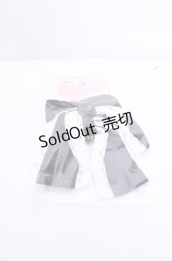 画像1: Eri Aino's collaboration / AE*2Pリボンクリップ  クロ×シロ O-25-07-31-1031-LO-AC-OW-ZT485-F003