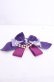 画像1: Enchantlic Enchantilly / すみれの宝石箱パールリボンブローチ  ラベンダー O-25-07-31-1035-LO-ZA-OW-OS (1)