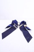 Enchantlic Enchantilly / 宝石箱パールリボンブローチ〜私の為の一輪の薔薇〜  ブルー O-25-07-31-1036-LO-AC-OW-OS