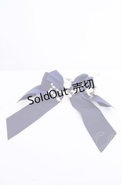 画像1: Enchantlic Enchantilly / 宝石箱パールリボンブローチ〜私の為の一輪の薔薇〜  ブルー O-25-07-31-1036-LO-AC-OW-OS