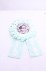 画像1: Royal Princess Alice / Rococo Rose Catロゼット  ミント O-25-07-31-1039-LO-AC-OW-OS (1)