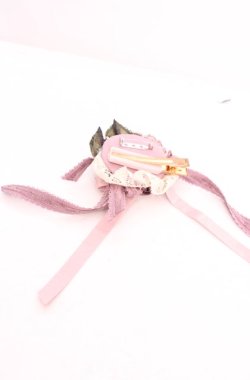 画像2: 星箱works / すみれの物語刺繍ブローチ/クリップ  ライトパープル O-25-07-31-1043-PU-ZA-OW-OS