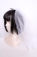 Estrellas / ロングヴェールマルチクリップ  ホワイト O-25-07-31-1053-EL-AC-OW-OS