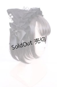 HANGRY&ANGRY / H&A CAT EARS EARRINGS HEAD DRESS  ブラック O-25-07-31-1054-HN-AC-OW-OS