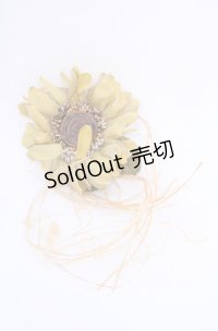 PINK HOUSE / ひまわりコサージュ  イエロー O-25-07-31-020-LO-ZA-IG-ZT169