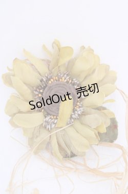 画像2: PINK HOUSE / ひまわりコサージュ  イエロー O-25-07-31-020-LO-ZA-IG-ZT169