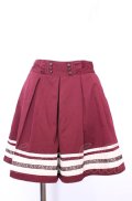 axes femme / バイカラーキュロット M ワイン O-25-07-31-024-AX-PA-OW-OS