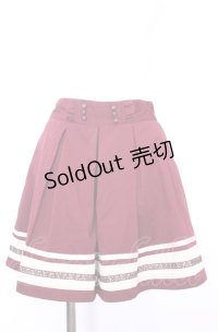 axes femme / バイカラーキュロット M ワイン O-25-07-31-024-AX-PA-OW-OS