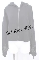 axes femme / ドロストスリーブパーカー F クロ O-25-07-31-026-AX-TO-OW-OS