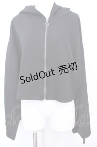 axes femme / ドロストスリーブパーカー F クロ O-25-07-31-026-AX-TO-OW-OS