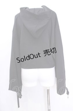 画像3: axes femme / ドロストスリーブパーカー F クロ O-25-07-31-026-AX-TO-OW-OS