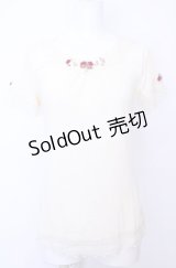 axes femme / ガーデン半袖インナープルオーバー M キナリ O-25-07-31-028-AX-TO-OW-OS