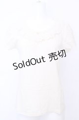 axes femme / コットンレース使いインナー M  O-25-07-31-029-AX-TO-OW-OS