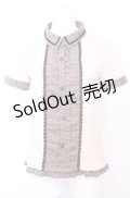 axes femme / 切り替え襟付きTシャツ   O-25-07-31-031-AX-TO-OW-OS